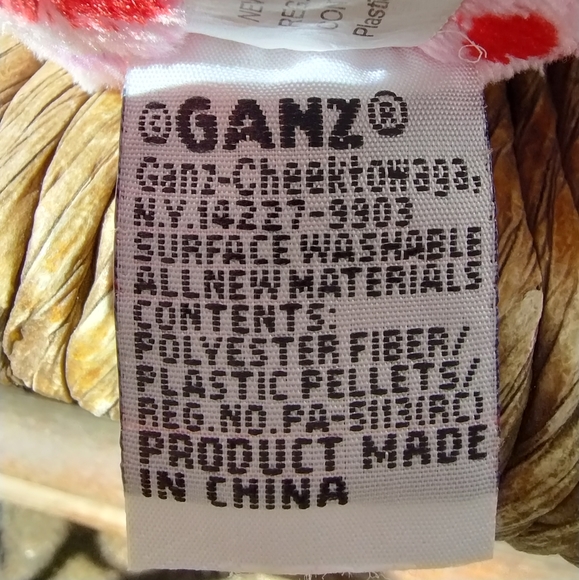 Ganz Webkinz Love Frog HM144 Valentine's Day Pink W/ Hearts No Code - Picture 10 of 13